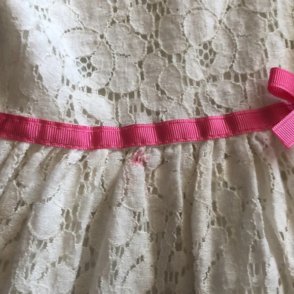 🍭3/$20🍭Vintage White lace dress - Picture 5 of 5